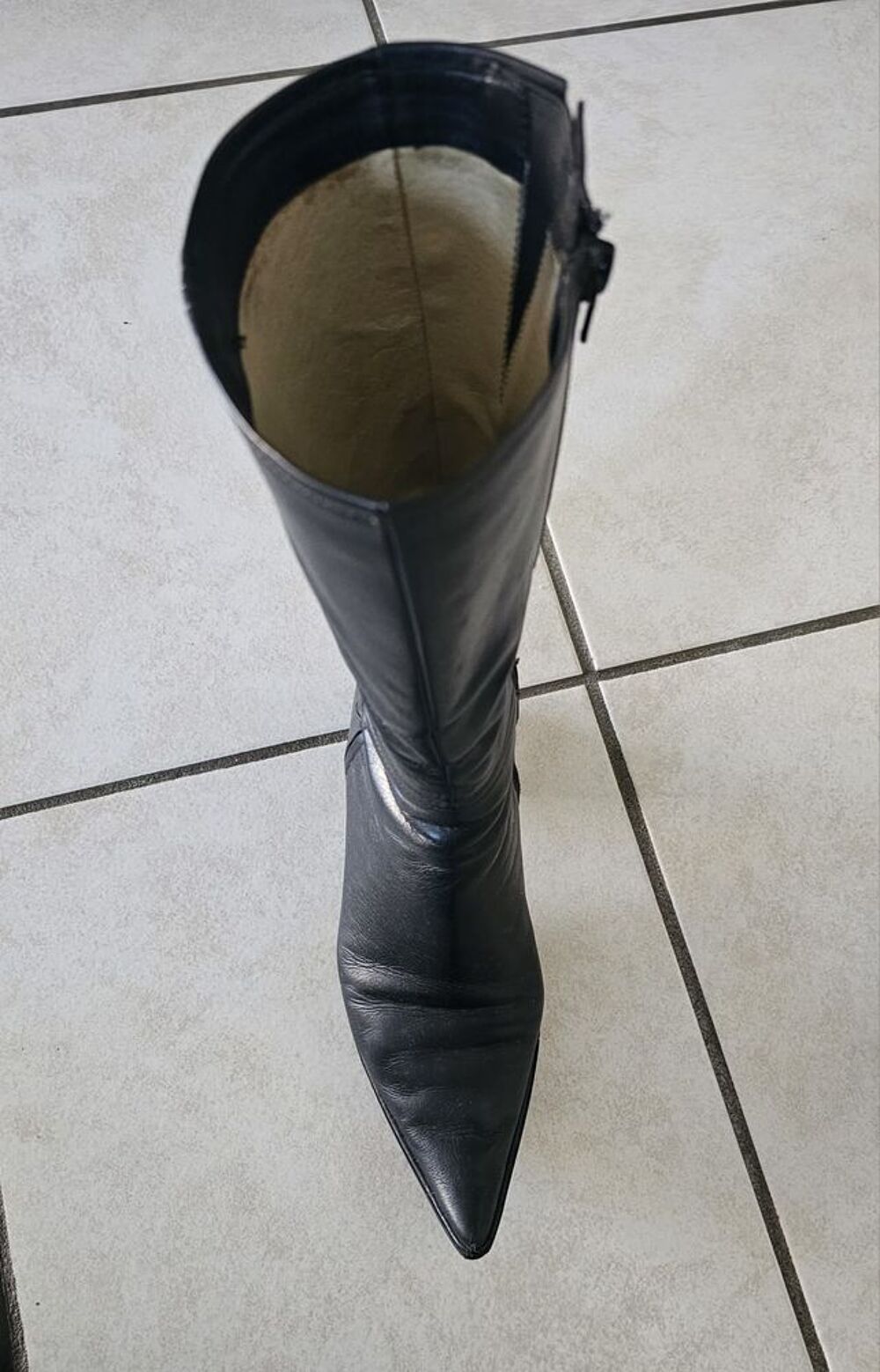 Bottes cuir Chaussures