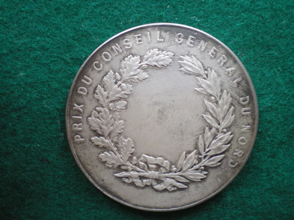 M&eacute;daille GALLIA - Prix du Conseil G&eacute;n&eacute;ral du Nord. 