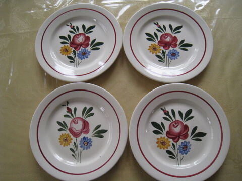 Lot assiettes Chatenois Sarreguemines 1955 18 Vinay (38)