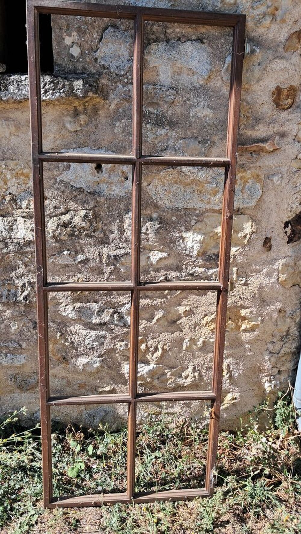 Claie ou Fausse fenetre petit carreau Jardin