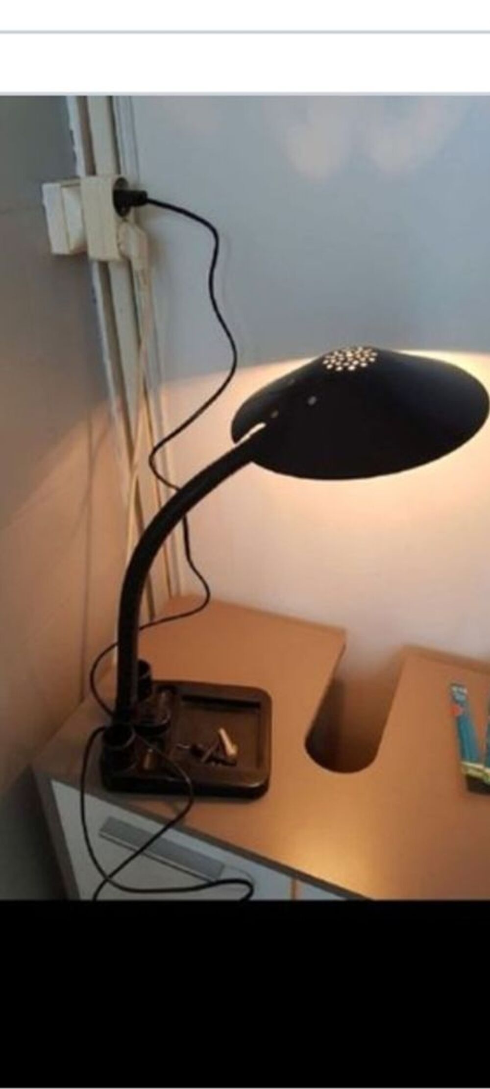 lampe de bureau avec emplacement pour les stylos Décoration