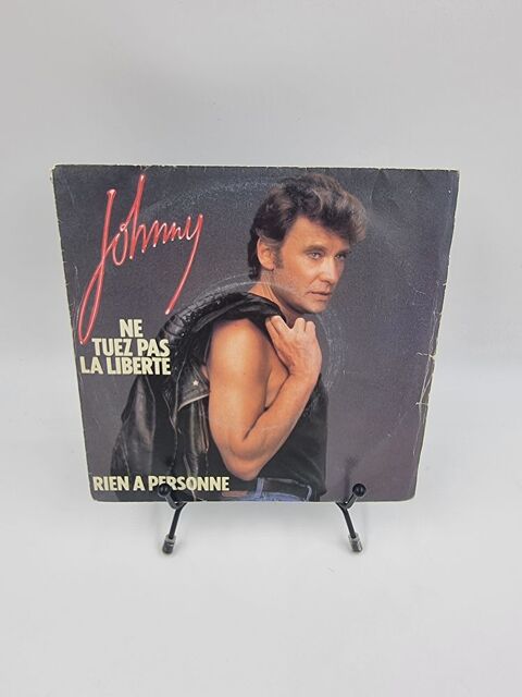 Vinyle 45 tours Johnny Hallyday : Ne Tuez pas la Libert�... 1 Vulbens (74)