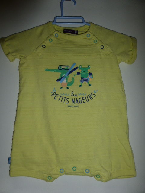 Sergent Major barboteuse bloomer été jaune 24 mois 6 Rueil-Malmaison (92)