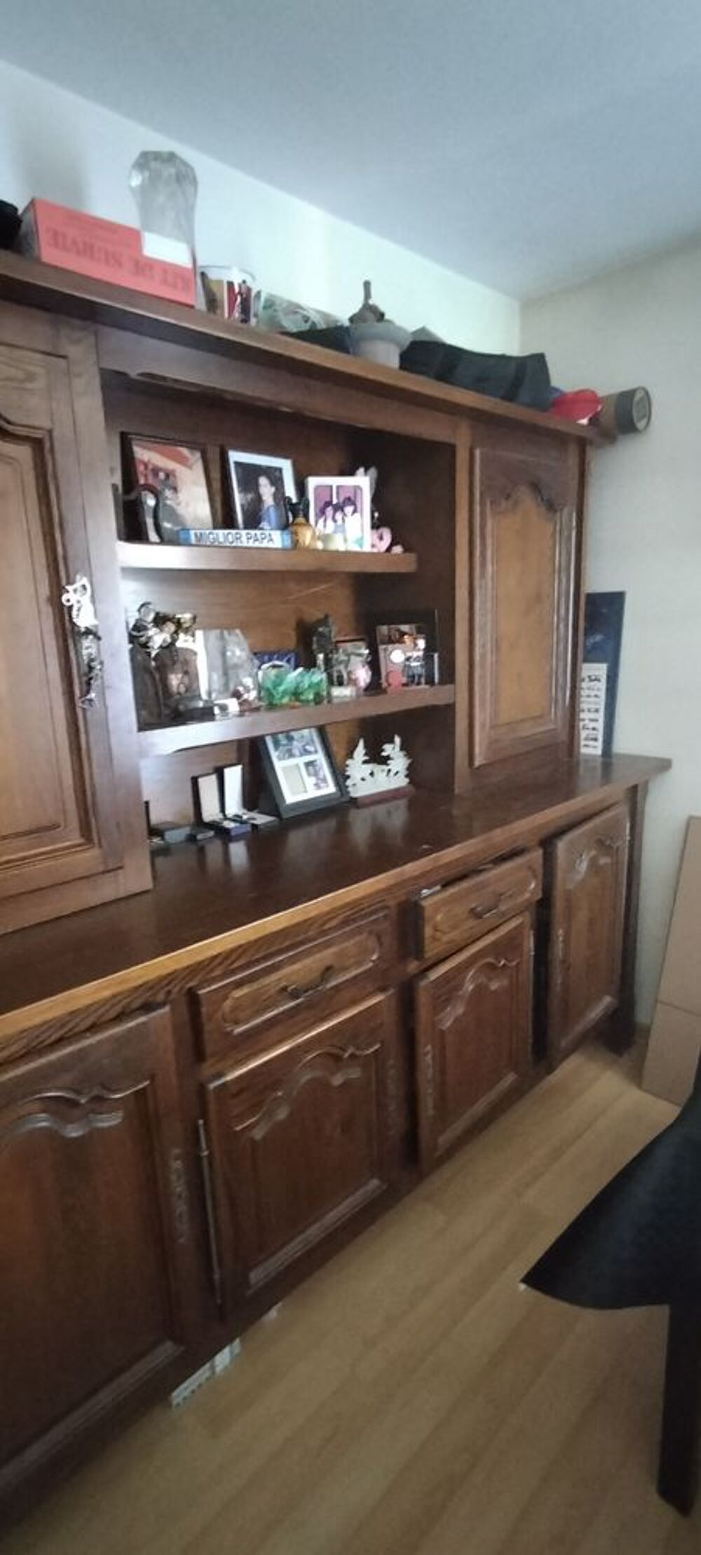 Vaisselier salon bois massif Meubles