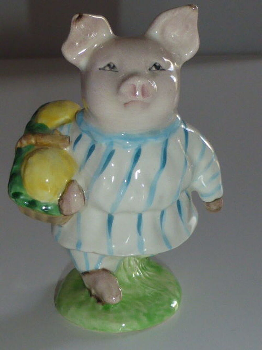 Figurine cochon Beatrix Potter's Little pig Robinson Beswick 