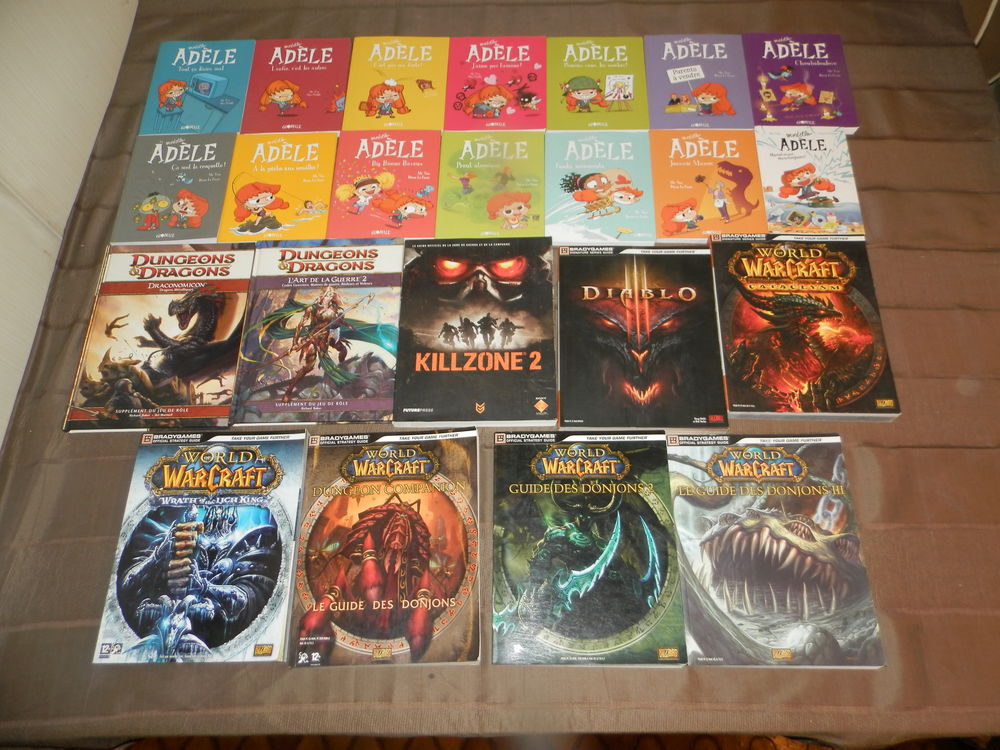 bd mortelle ad&egrave;le , livres de jeux de r&ocirc;le et guides de je Livres et BD