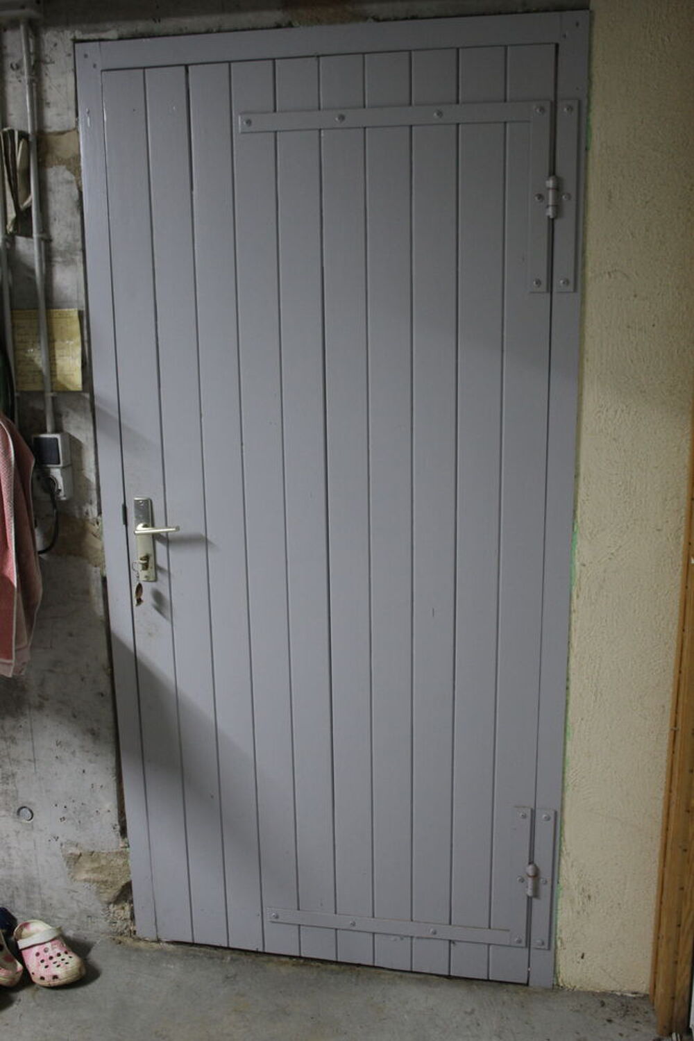 Porte de garage ext&eacute;rieur Bricolage