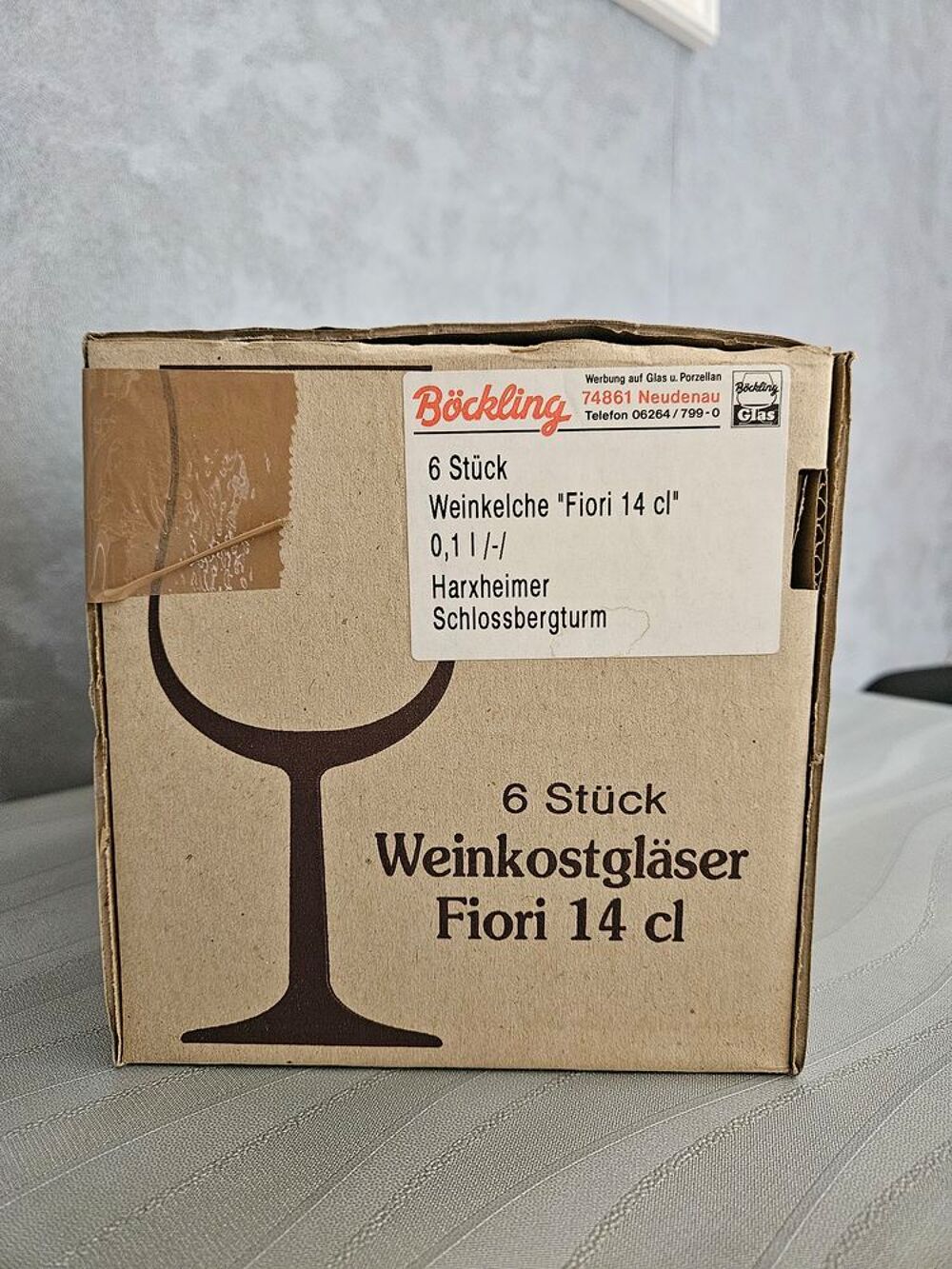 Verres &agrave; d&eacute;gustation 