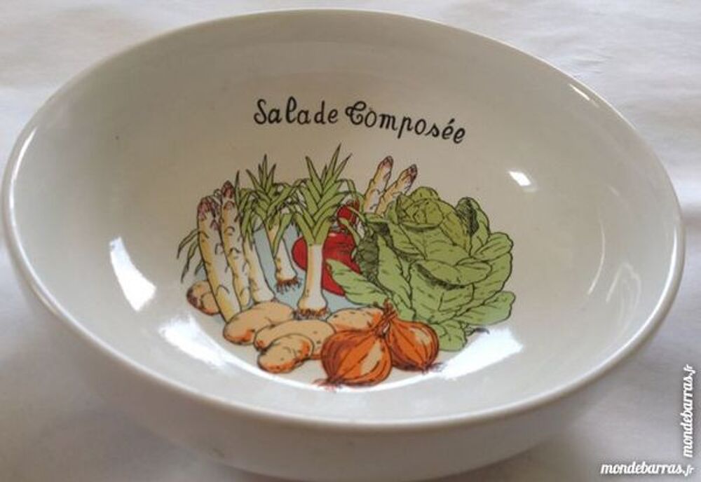 petit saladier salade compos&eacute;e Décoration