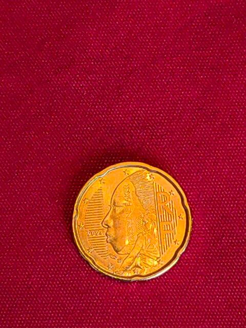 Pi�ce de 20 centimes d'euro Jos�phine Baker 10 Avermes (03)