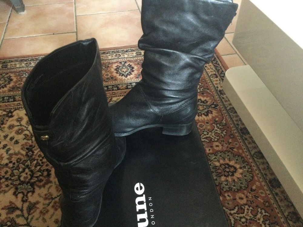 Botte cuir Chaussures