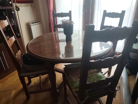 Salle à manger table rond en chêne massif Le Kremlin-Bicêtre (94)