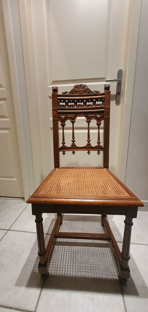 2 Chaises ch�ne massif Style Henri II 250 Saint-Martin-d'H�res (38)