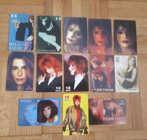 13 t�l�cartes Myl�ne Farmer 4 Villemomble (93)