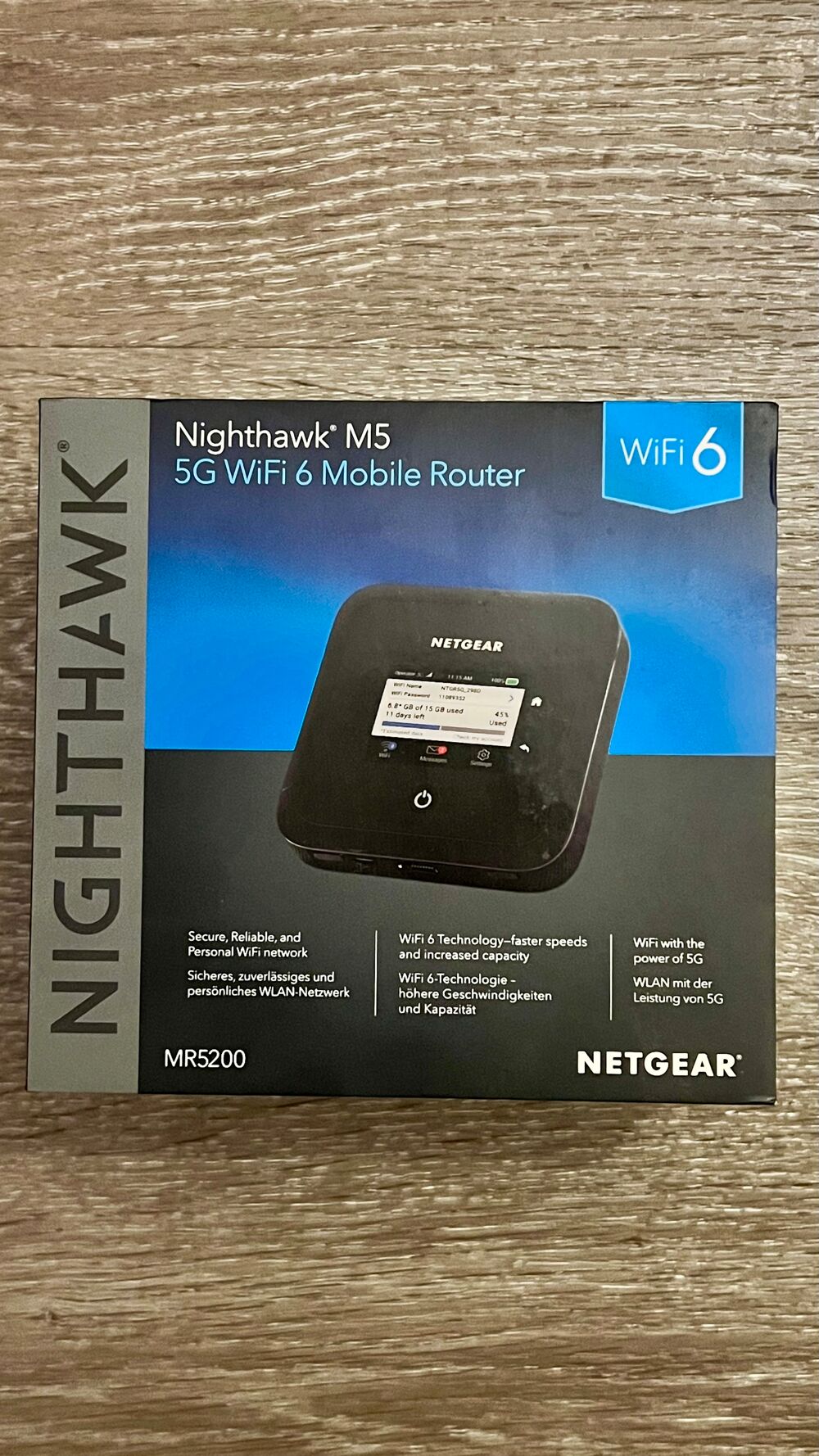 Routeur mobile - Netgear Nighthawk M5 (MR5200) - 5G - Wifi 6 Matériel informatique
