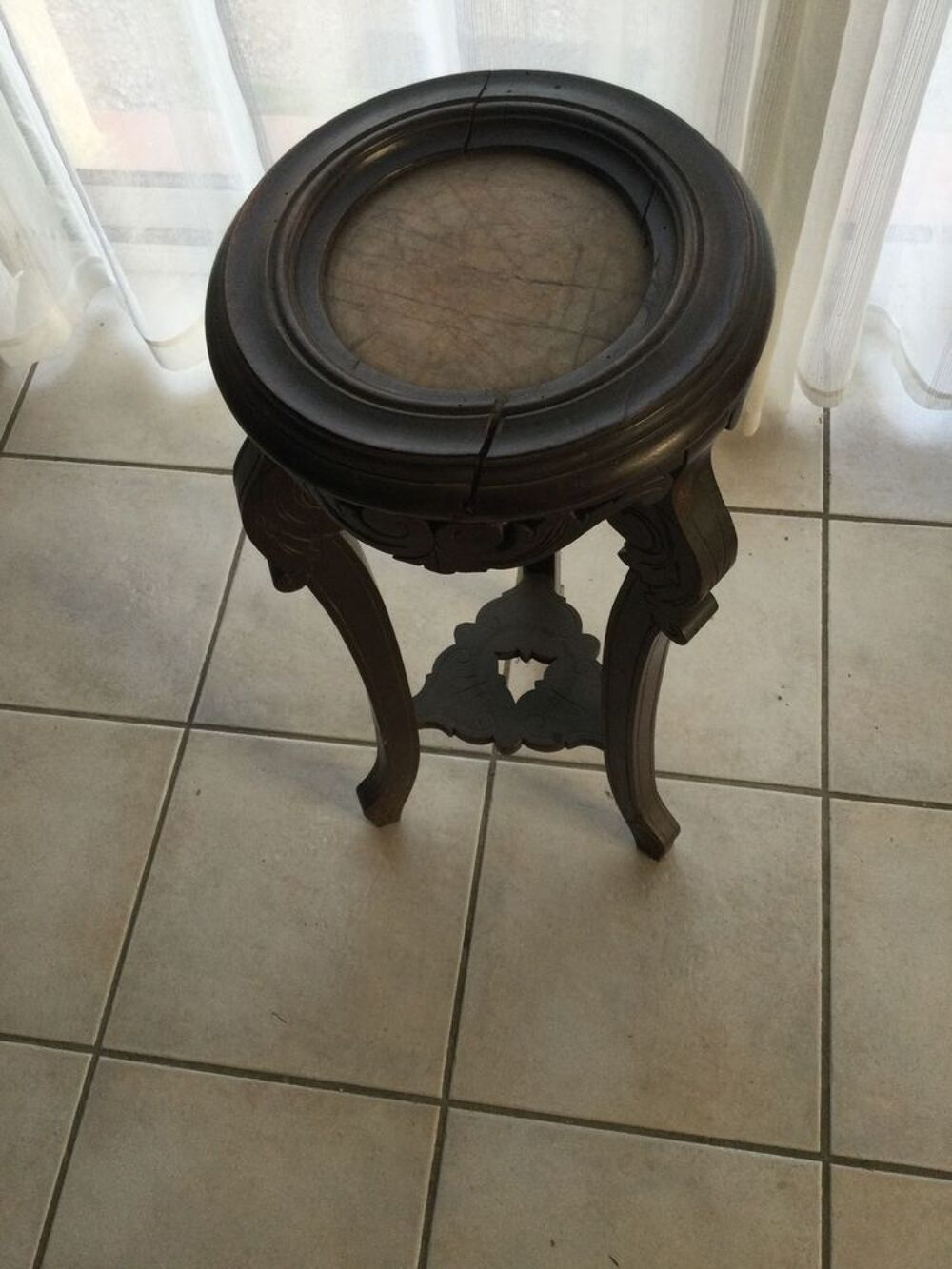 Sellette ancienne en bois Meubles