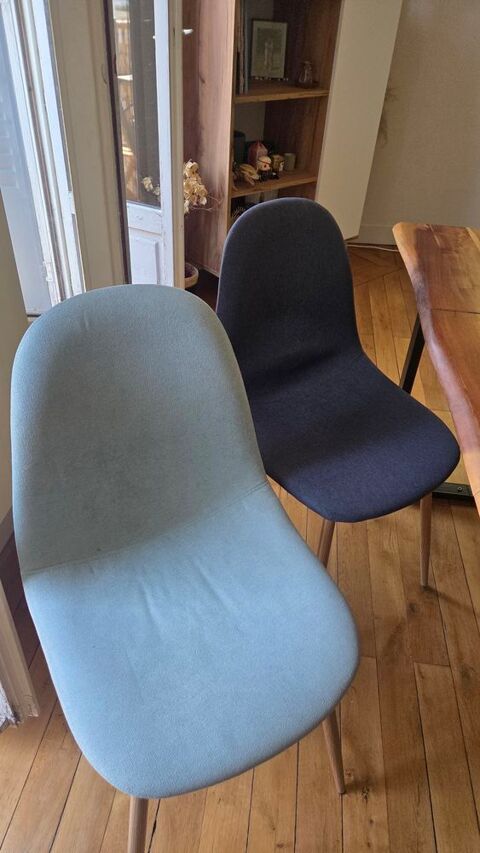 Lot de 4 chaises bleues Maisons du monde 150 Lyon (69)