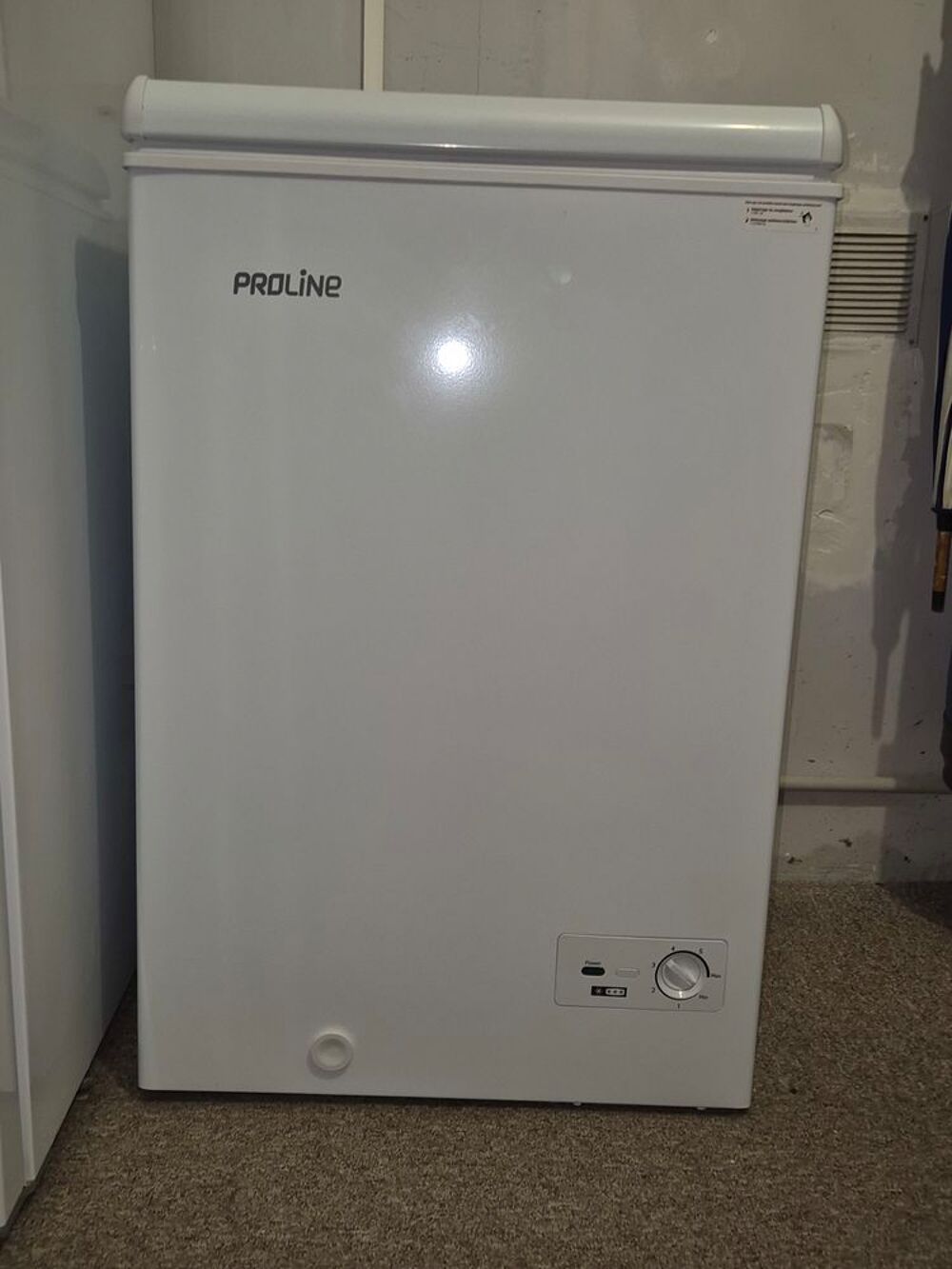 cong&eacute;lateur coffre proline 
Electroménager