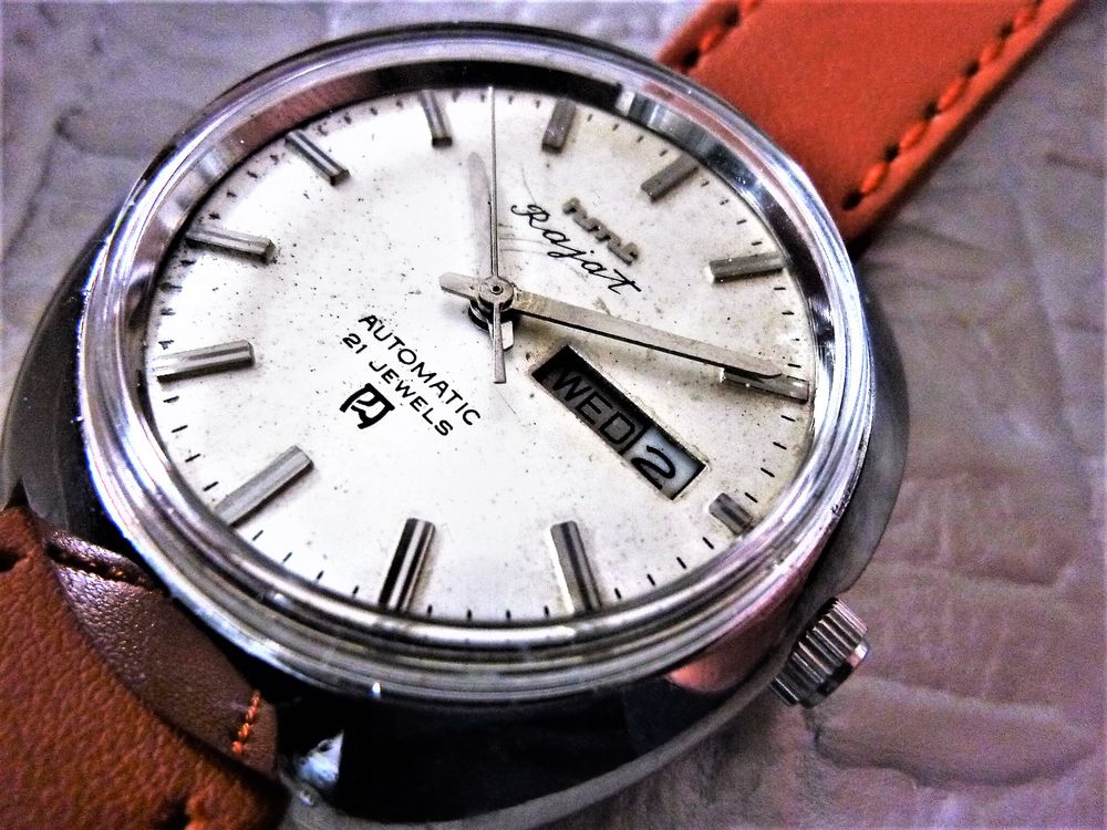HMT Rajat montre automatique homme 1980 HMT1014 Bijoux et montres