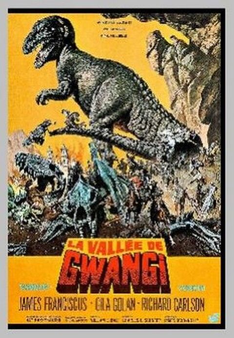 LA VALLEE DE GWANGI avec  james  franciscus  0 Malo Les Bains (59)