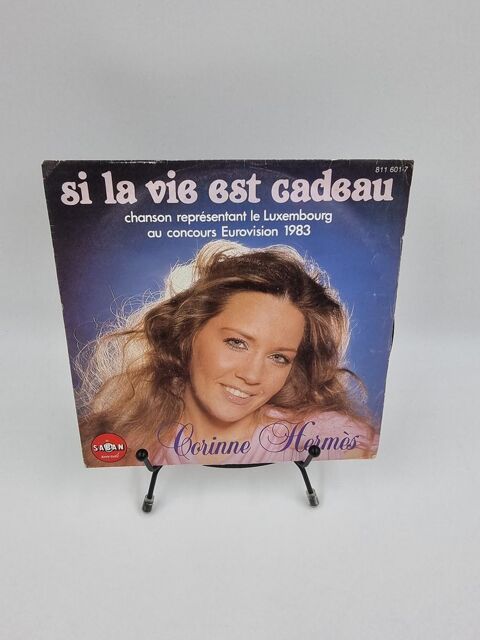 Vinyle 45 tours Corinne Herm�s : Si la Vie est Cadeau 1 Vulbens (74)