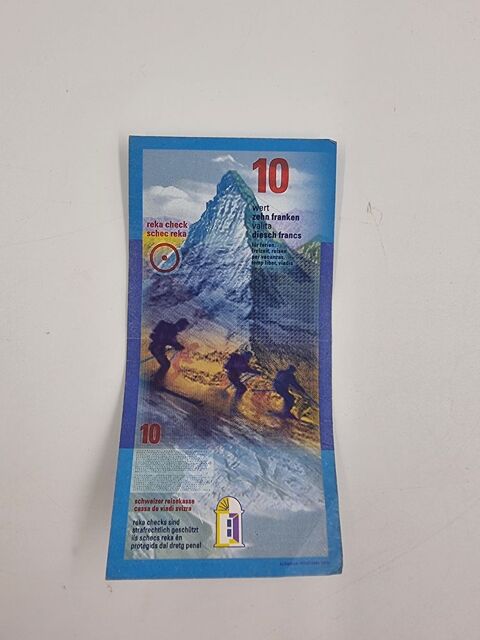 Ancien billet (Ch�que Reka Suisse) 4 Vulbens (74)