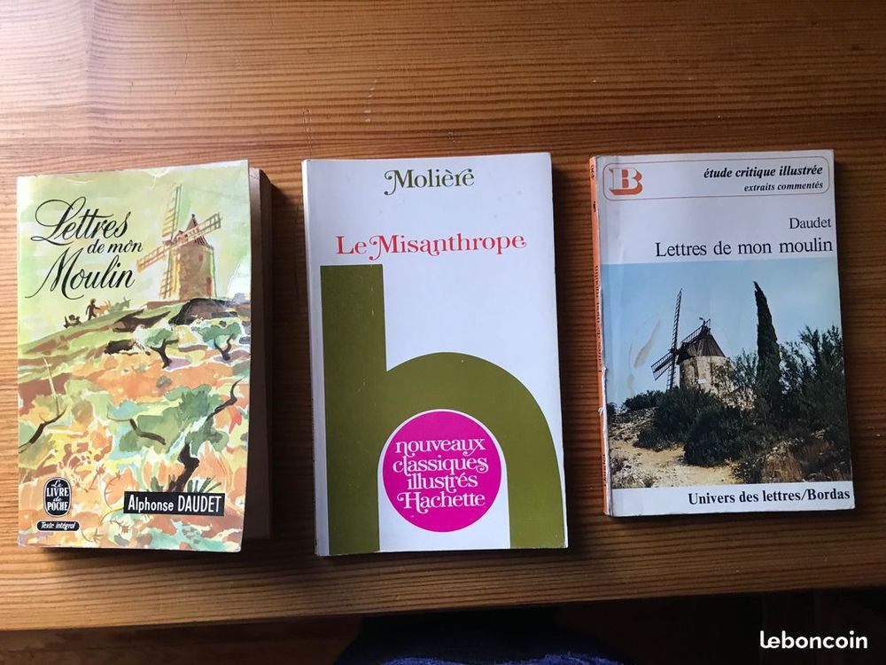 Daudet Moli&egrave;re Corneille Hom&egrave;re Livres et BD