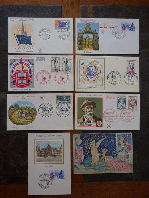 ENVELOPPES 1er JOUR d'EMISSION Éragny (95)