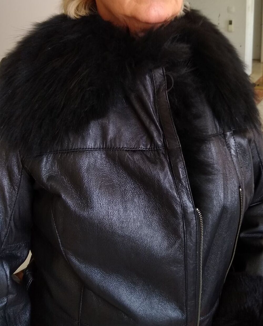 TRENCH CUIR NOIR K-YEN Vêtements