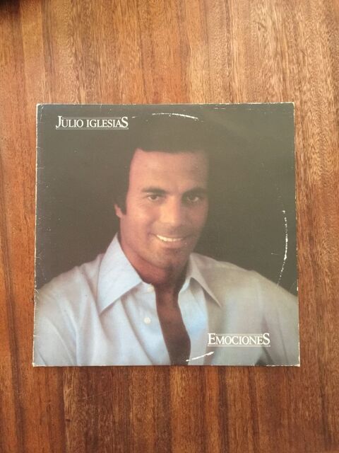 Vinyle 33 tours Julio Iglesias   Emociones   5 Saleilles (66)