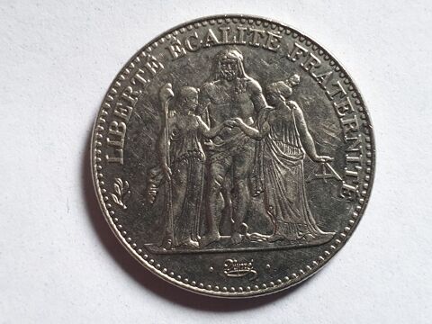 Pi�ce 5 francs Hercule de Dupr� 1996 9 Bordeaux (33)