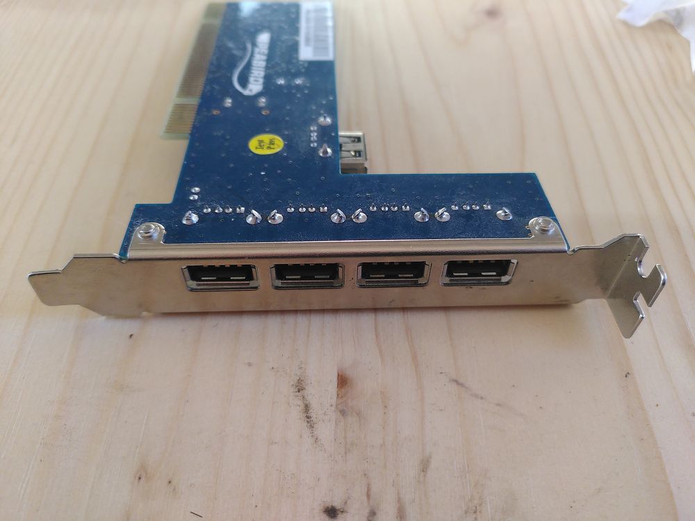 Carte contr&ocirc;leur USB 2.0 PCI Peabird 4+1 ports Matériel informatique
