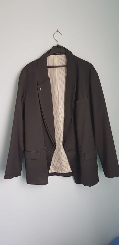 Veste de costume noire Marc Larignac taille L made in France 15 Saint-Denis (93)