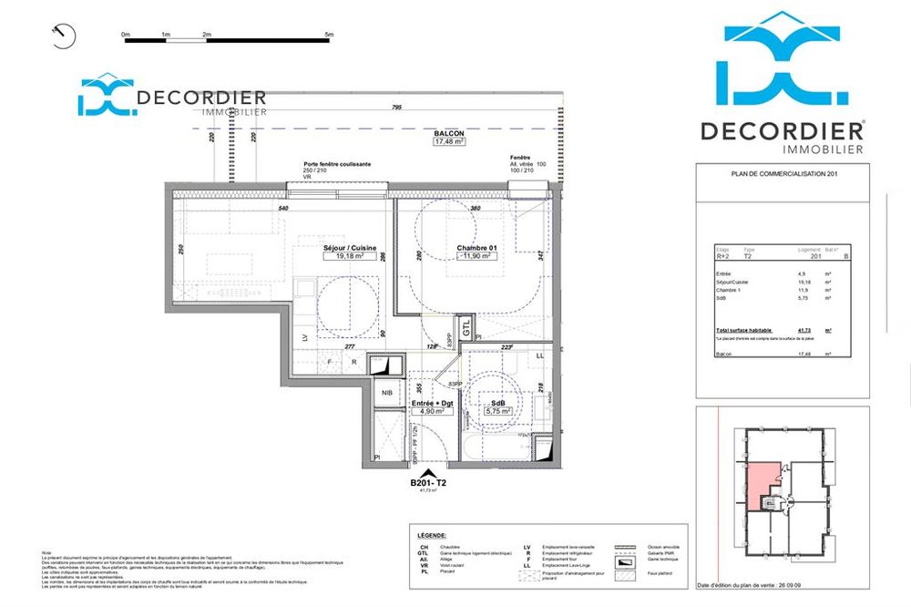 Vente Appartement PUBLIER/AMPHION T2 NEUF PROCHE LAC & COMMERCES Amphion les bains