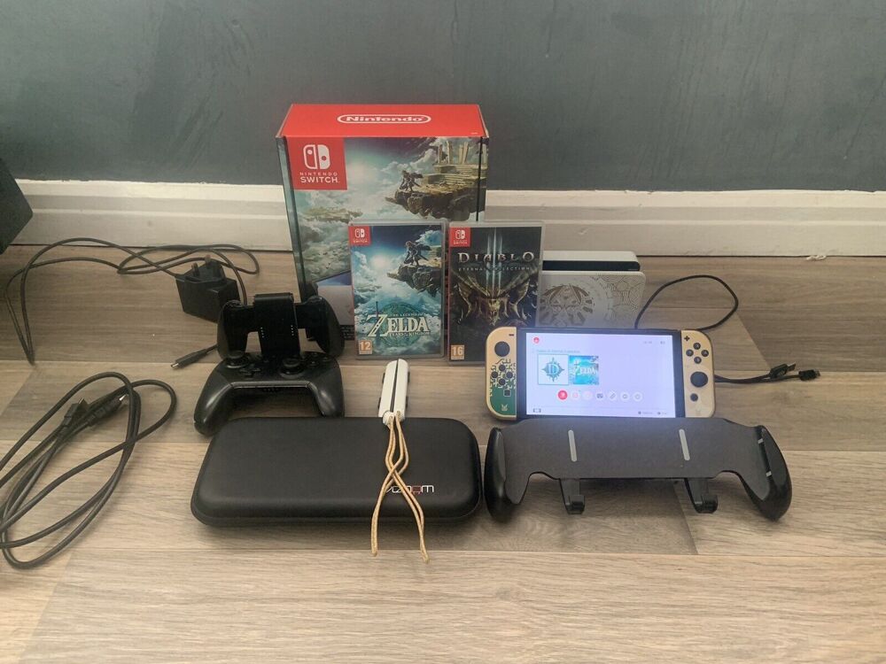 console Nintendo Switch OLED Zelda Jeux / jouets