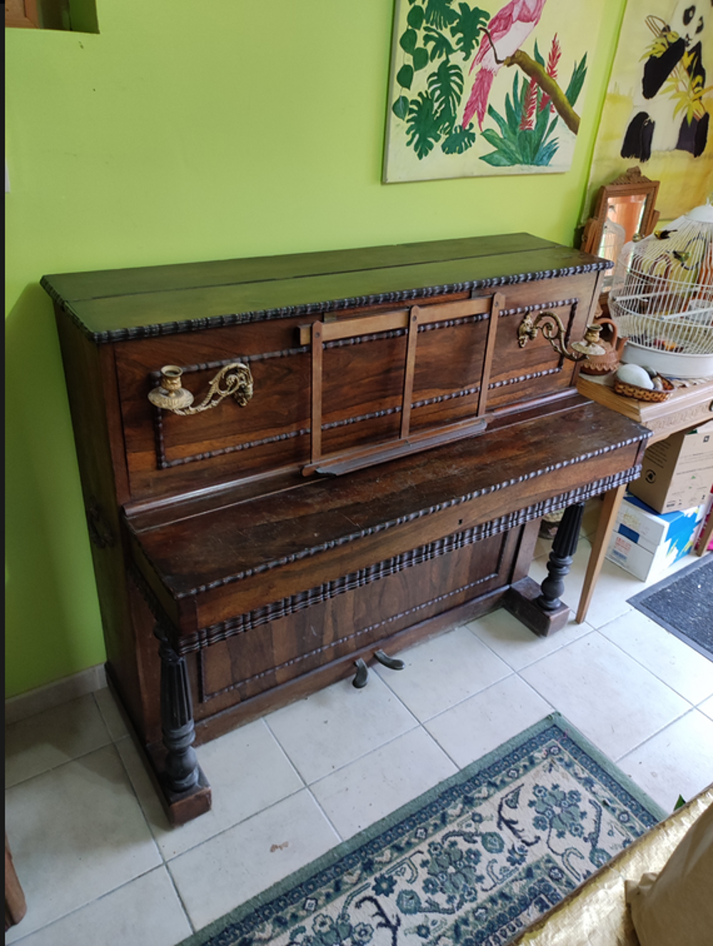 Piano ancien
Instruments de musique