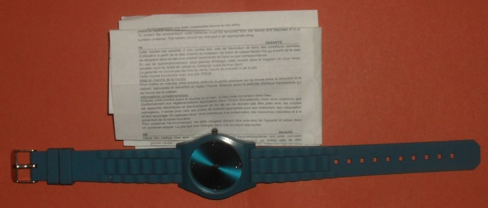 Montre LBVYR turquoise NEUVE Bijoux et montres