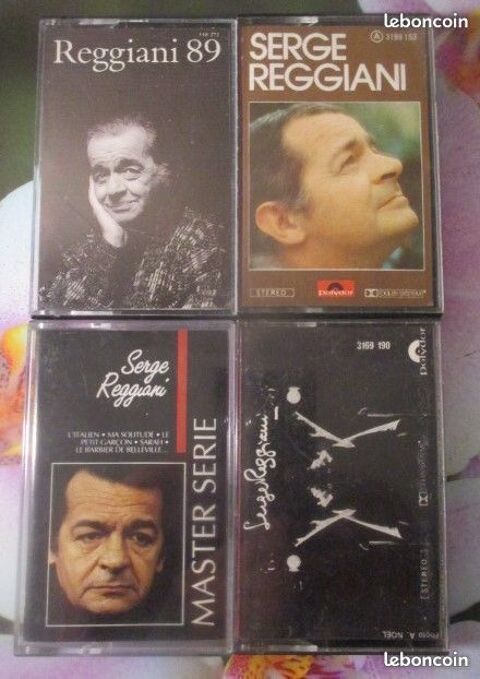 Cassettes audio Serge Reggiani 0 Hrouville-Saint-Clair (14)