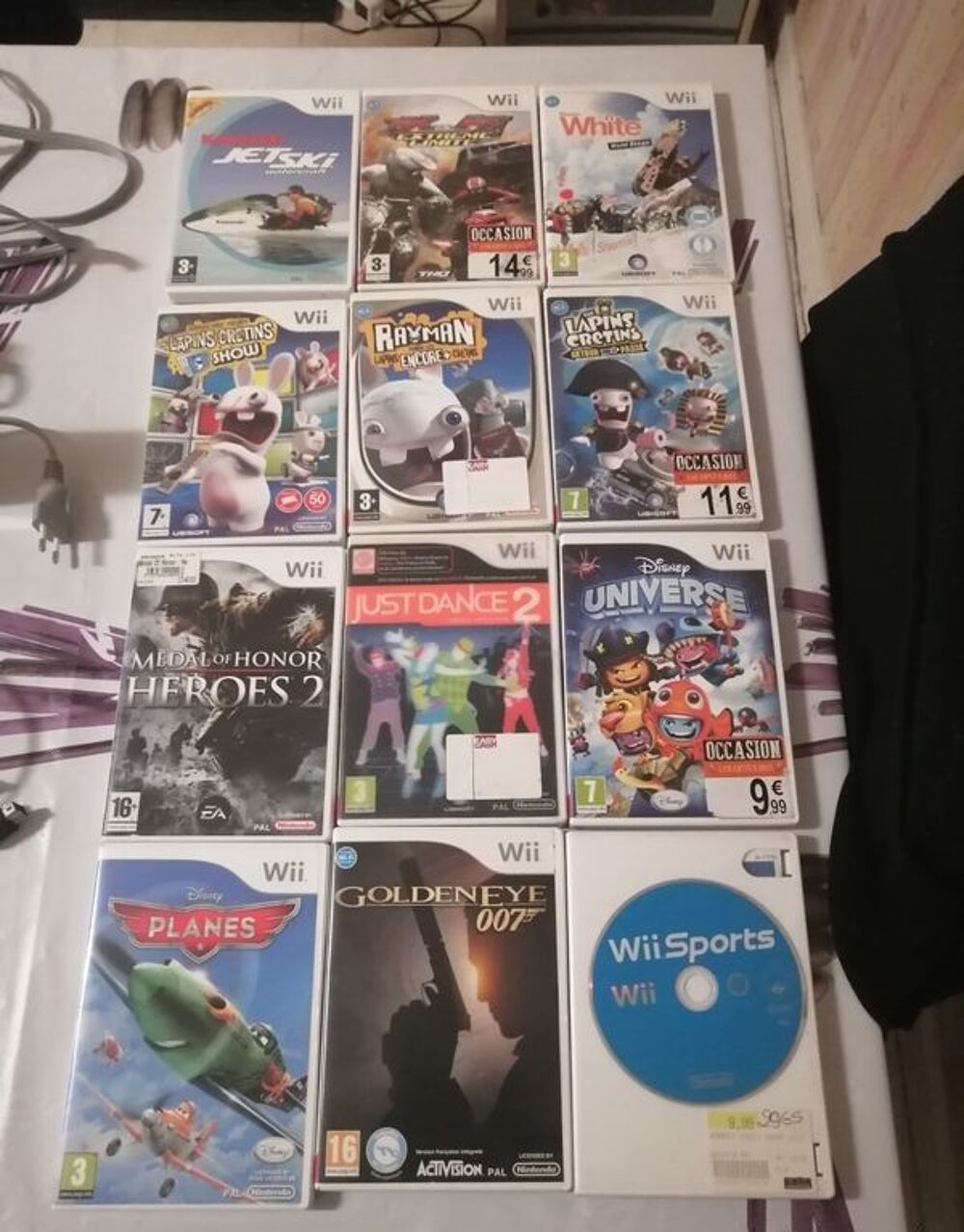 Wii Nitendo Consoles et jeux vidéos