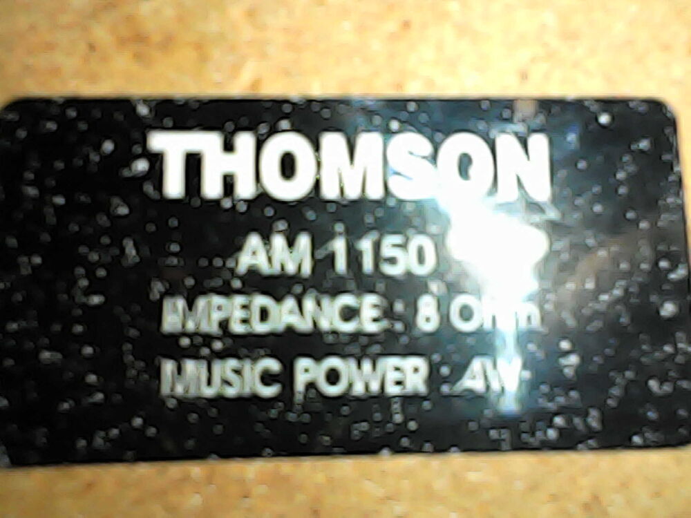 baffle thomson Audio et hifi
