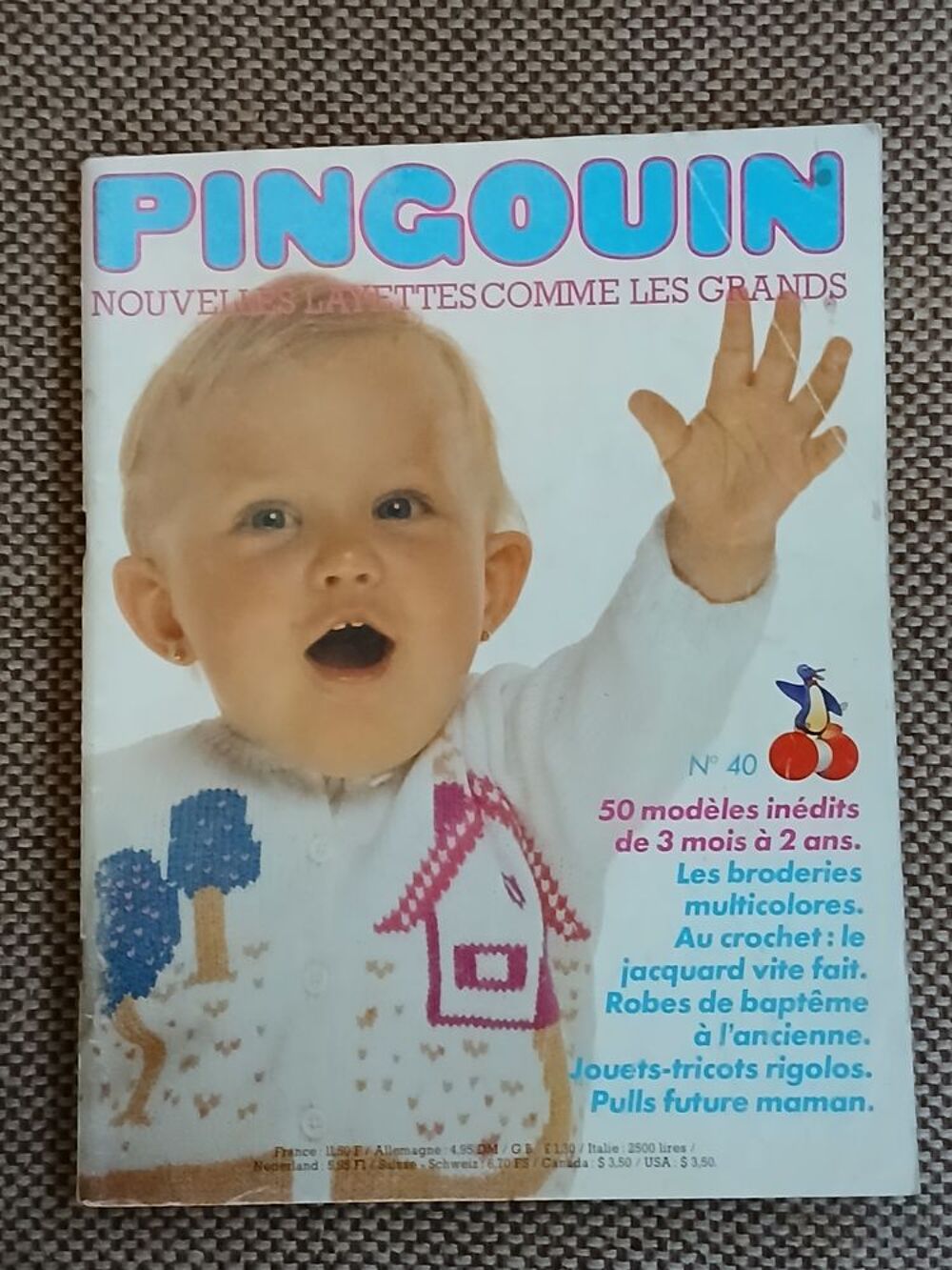 21 catalogues Pingouin de disponible tricotage broderie Livres et BD