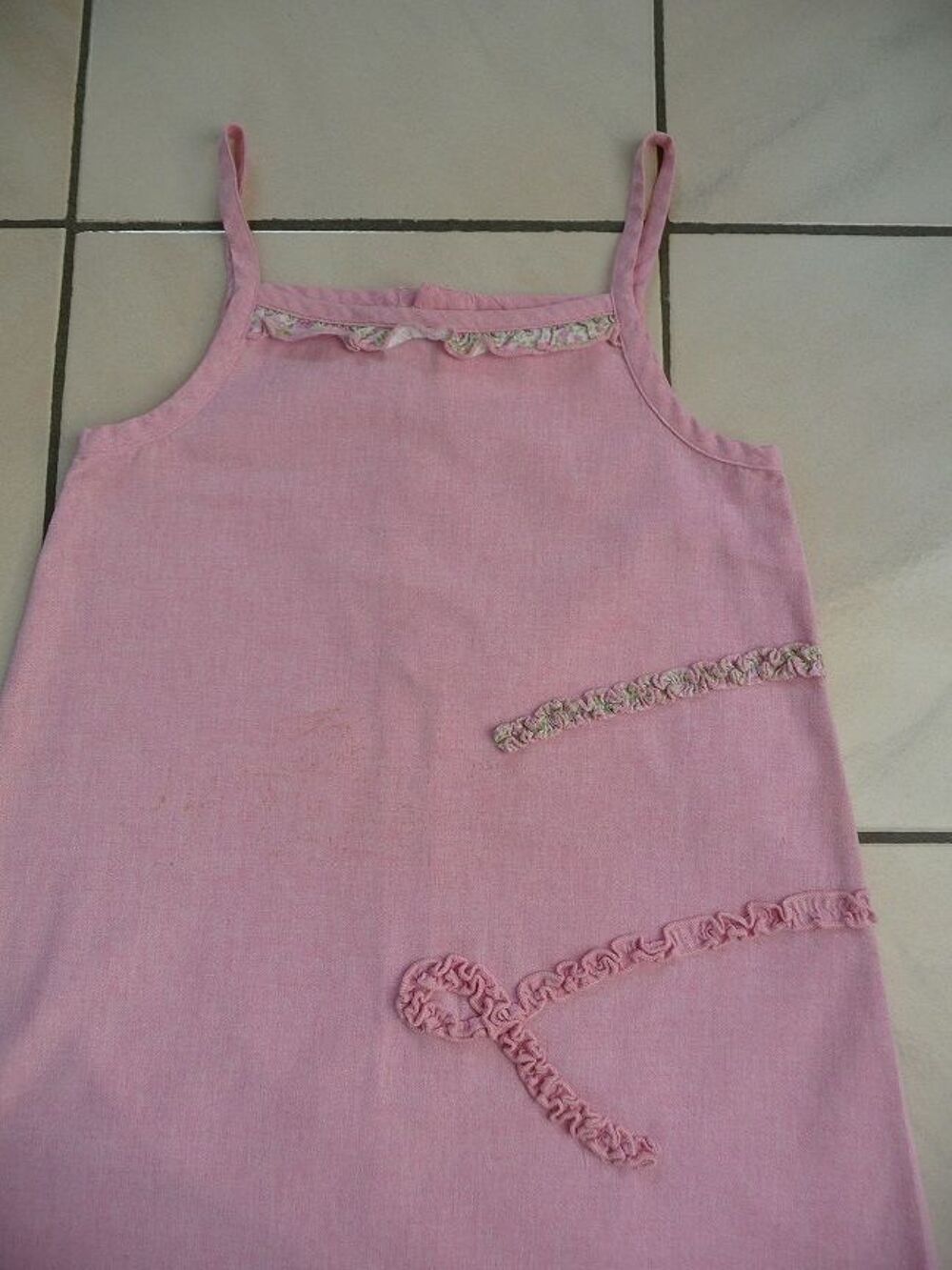 Robe bain de soleil rose chin&eacute; 10 ans Vêtements enfants