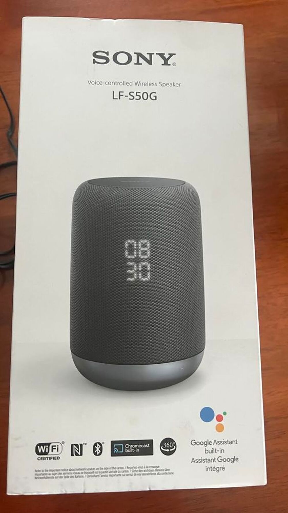 Enceinte Sony connect&eacute;e au son exceptionnel Audio et hifi