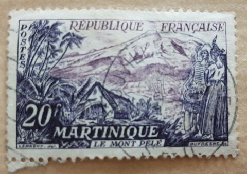 timbre  collection  MARTINIQUE  1 Pontoise (95)