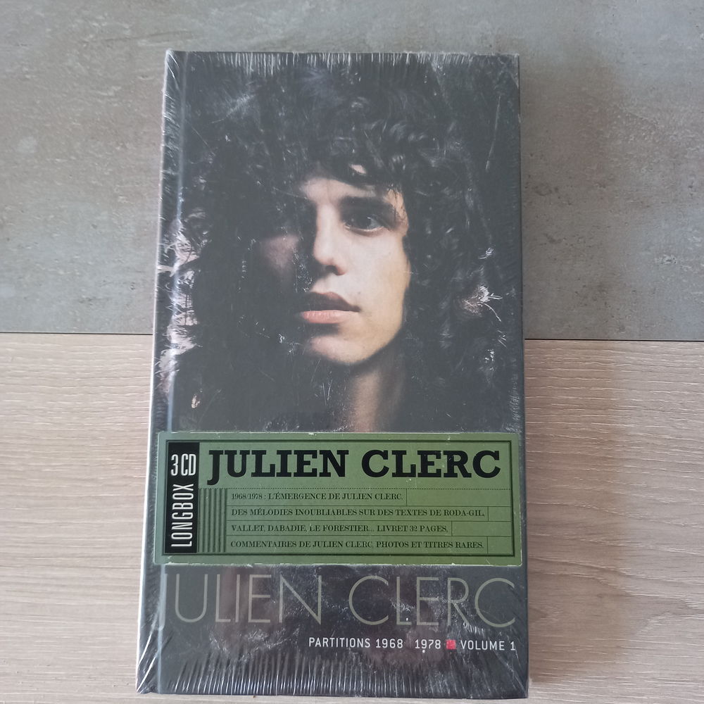 coffret 3 CD julien Clerc CD et vinyles