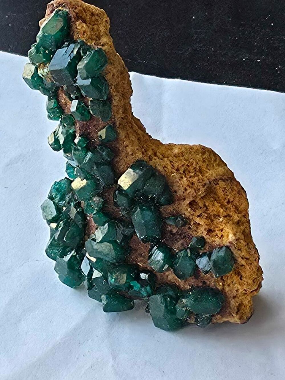 Dioptase sur Matrice du Katanga RDC-Collection 26g 