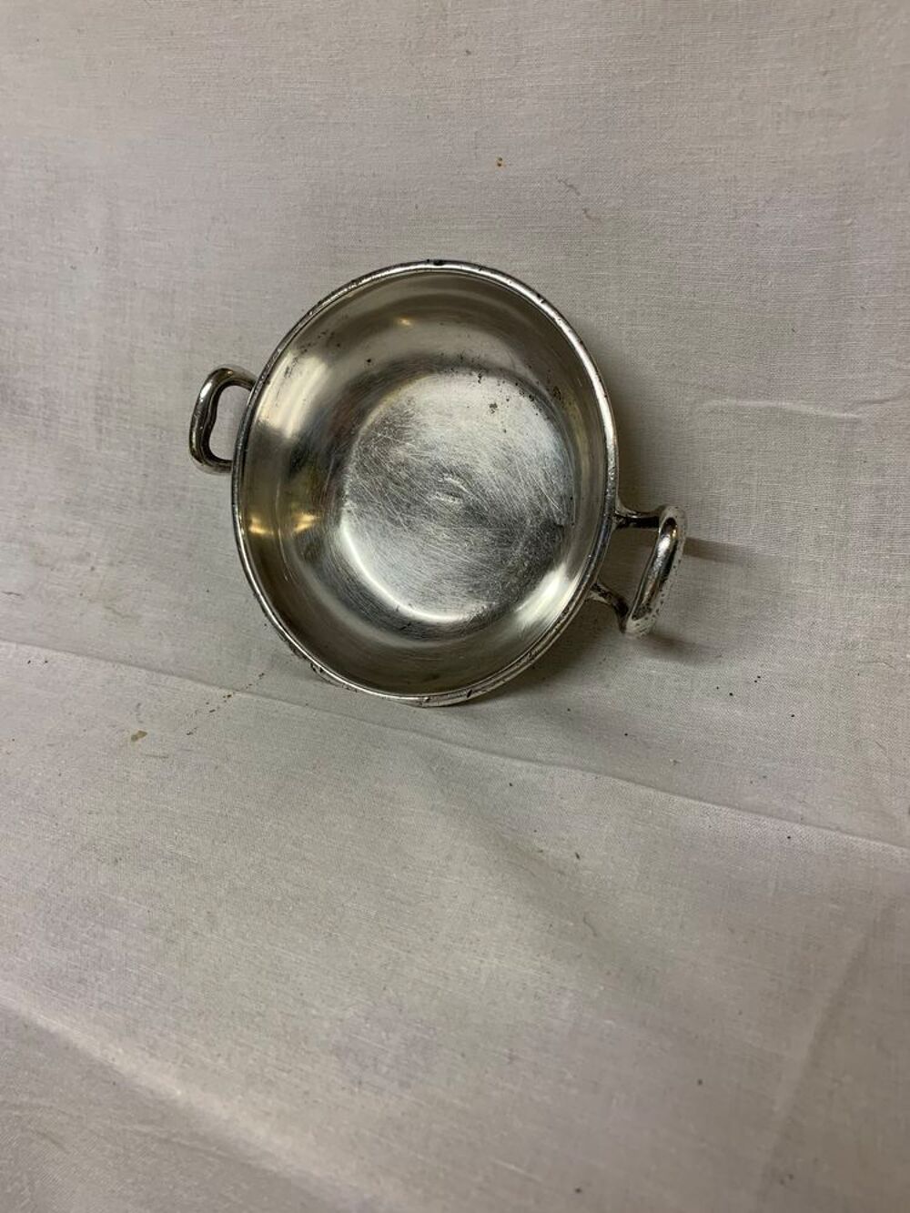 PLAT ANCIEN en ARGENT Décoration