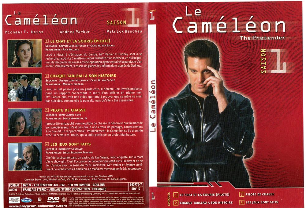S&eacute;rie Le Cam&eacute;l&eacute;on - DVD Saison 1, &eacute;pisodes 1 &agrave; 7 DVD et blu-ray