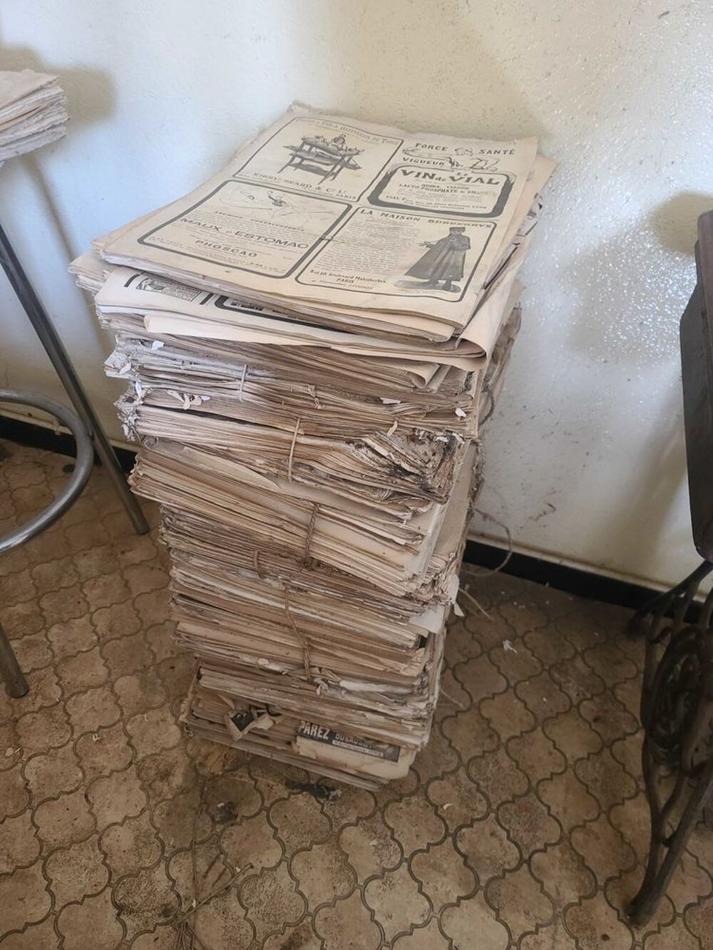 lot de journaux de la 1er guerre 