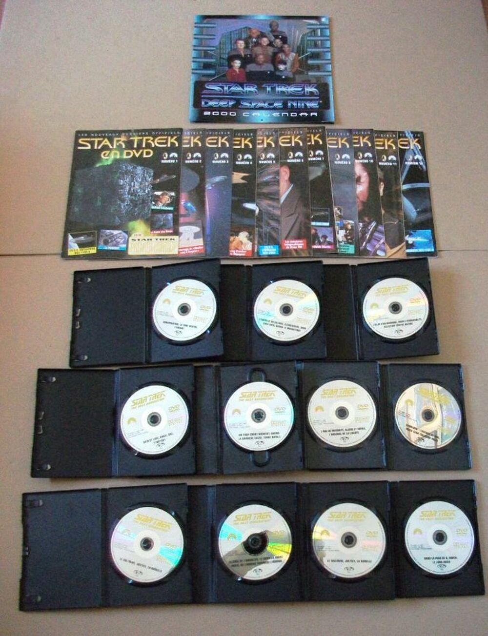 D.V.D. StarTrek Next G&eacute;n&eacute;ration DVD et blu-ray